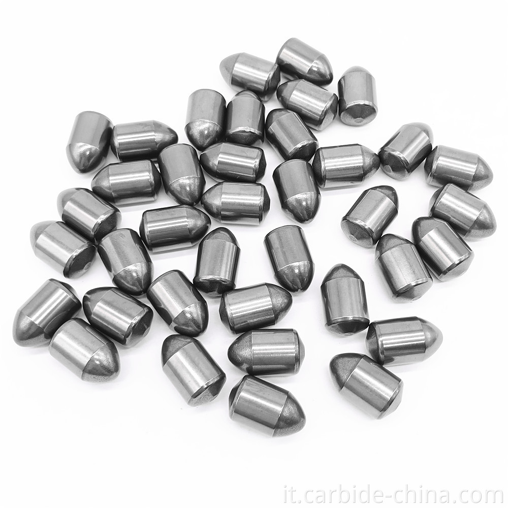 44_Tungsten carbide parabolic buttons for oil drilling